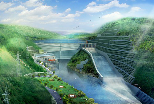安顺老挝南塔河1号水电站项目